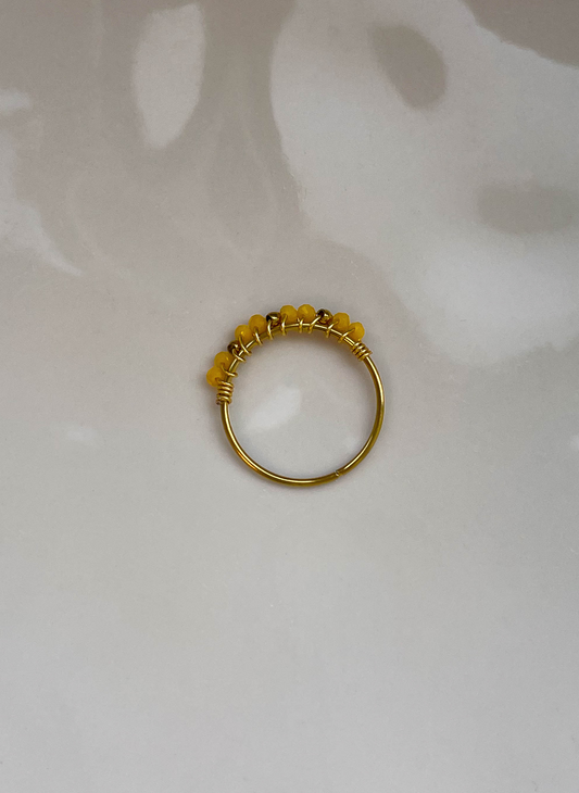 Bague Dolce jaune