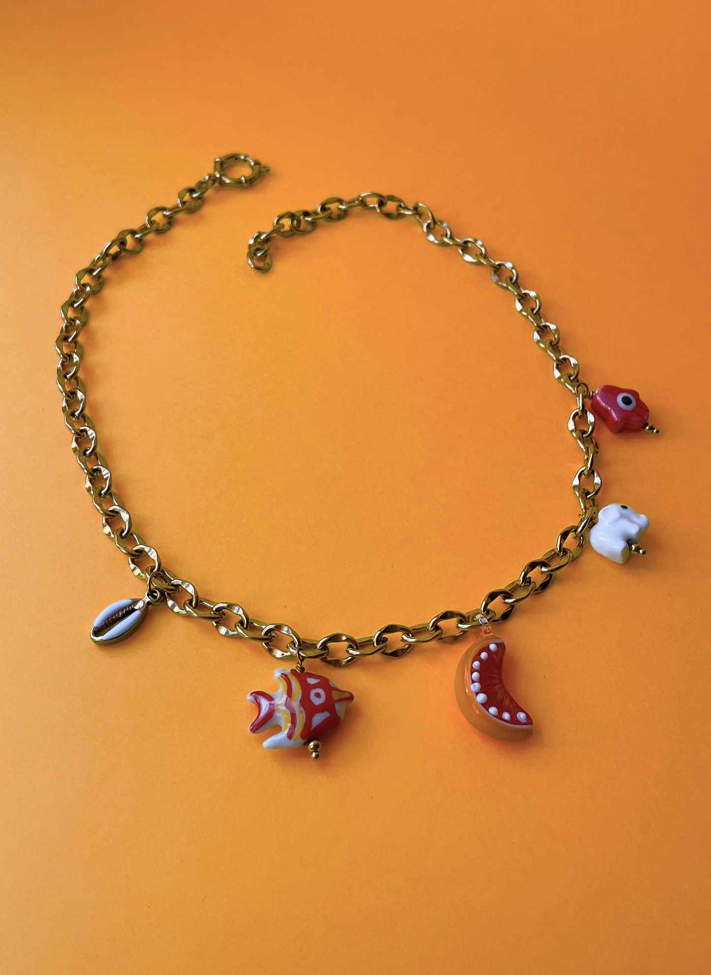 Collier charms Chloé-Marine