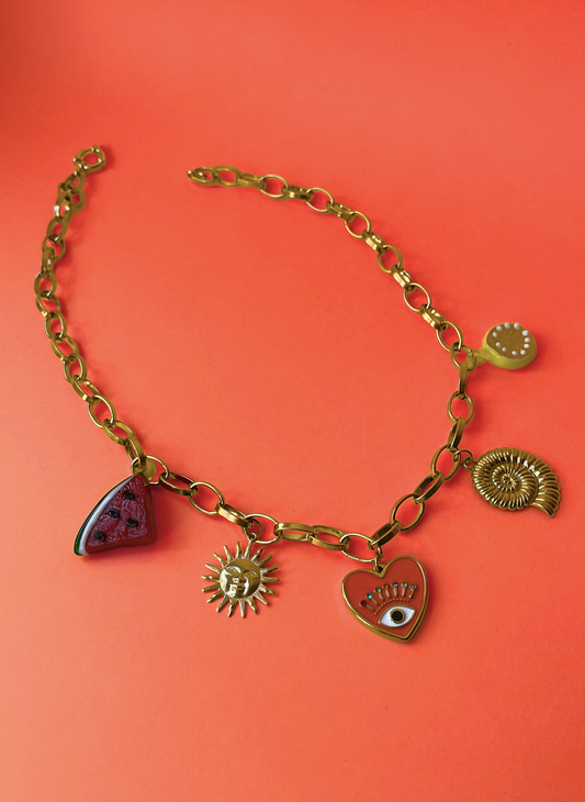 Collier charms Ella-Jade